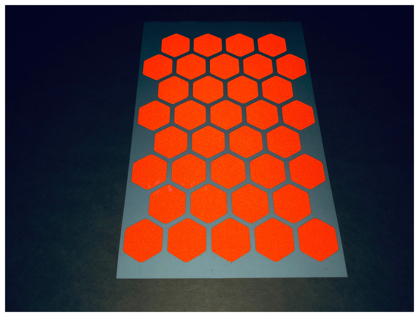 Valueviz Reflective Hexagon Stickers