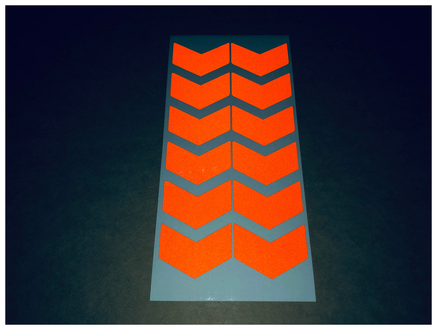 Valueviz Reflective 2 Inch Chevron Stickers