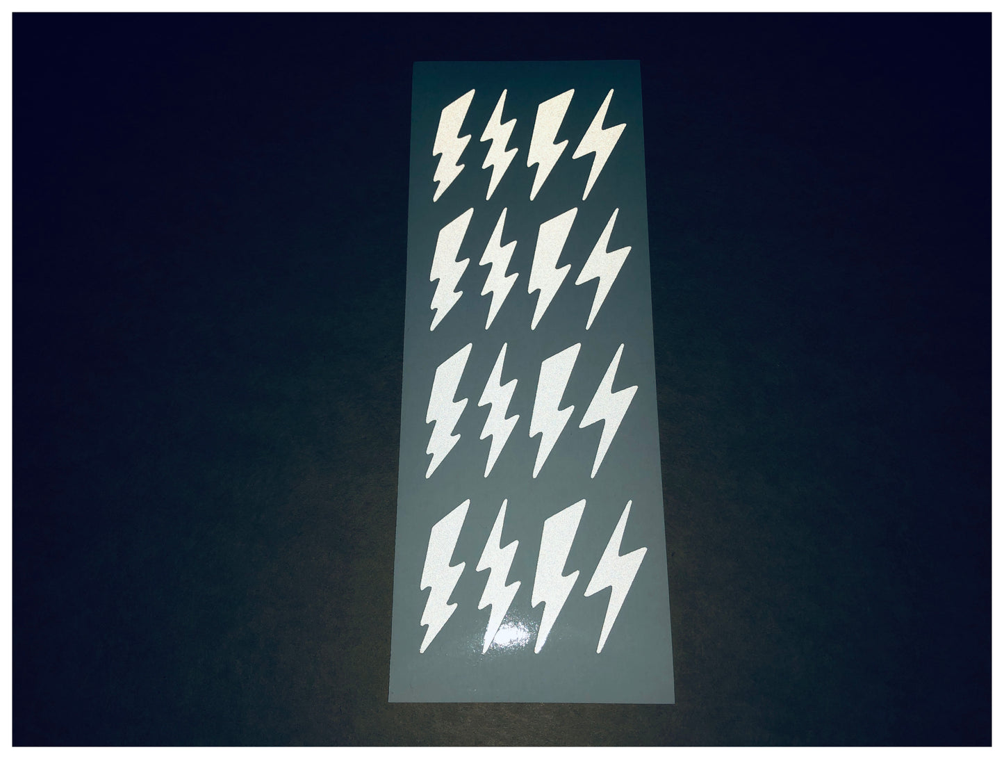 Valueviz Reflective Lightning Bolt Stickers