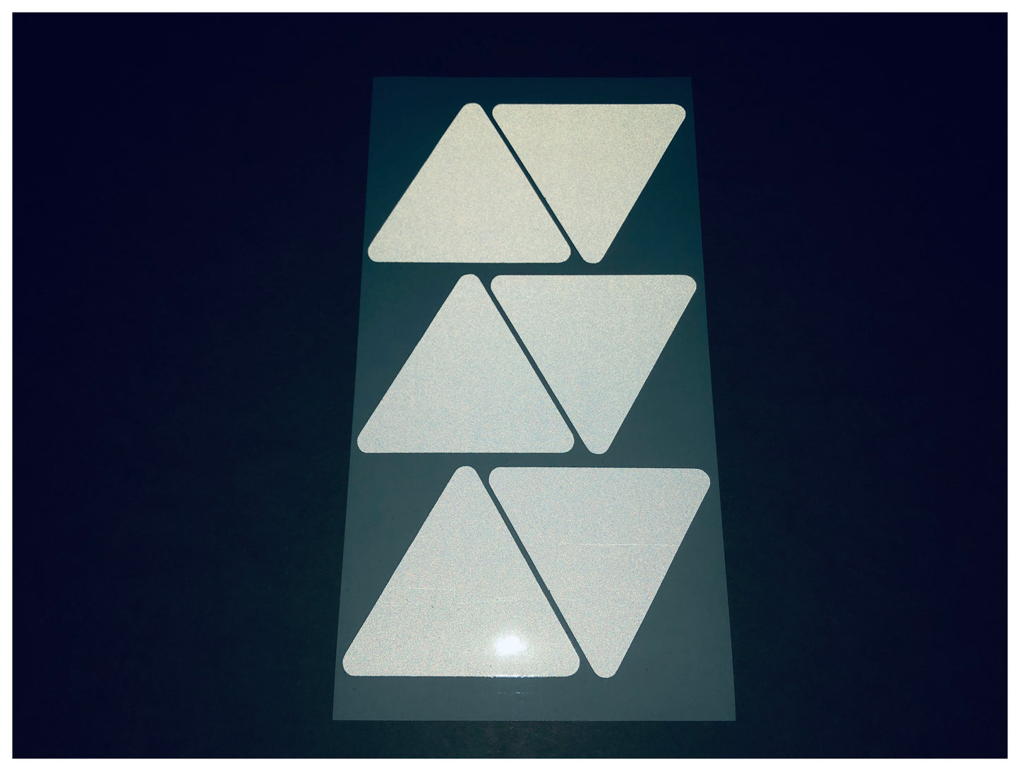 Valueviz Reflective Triangle Stickers
