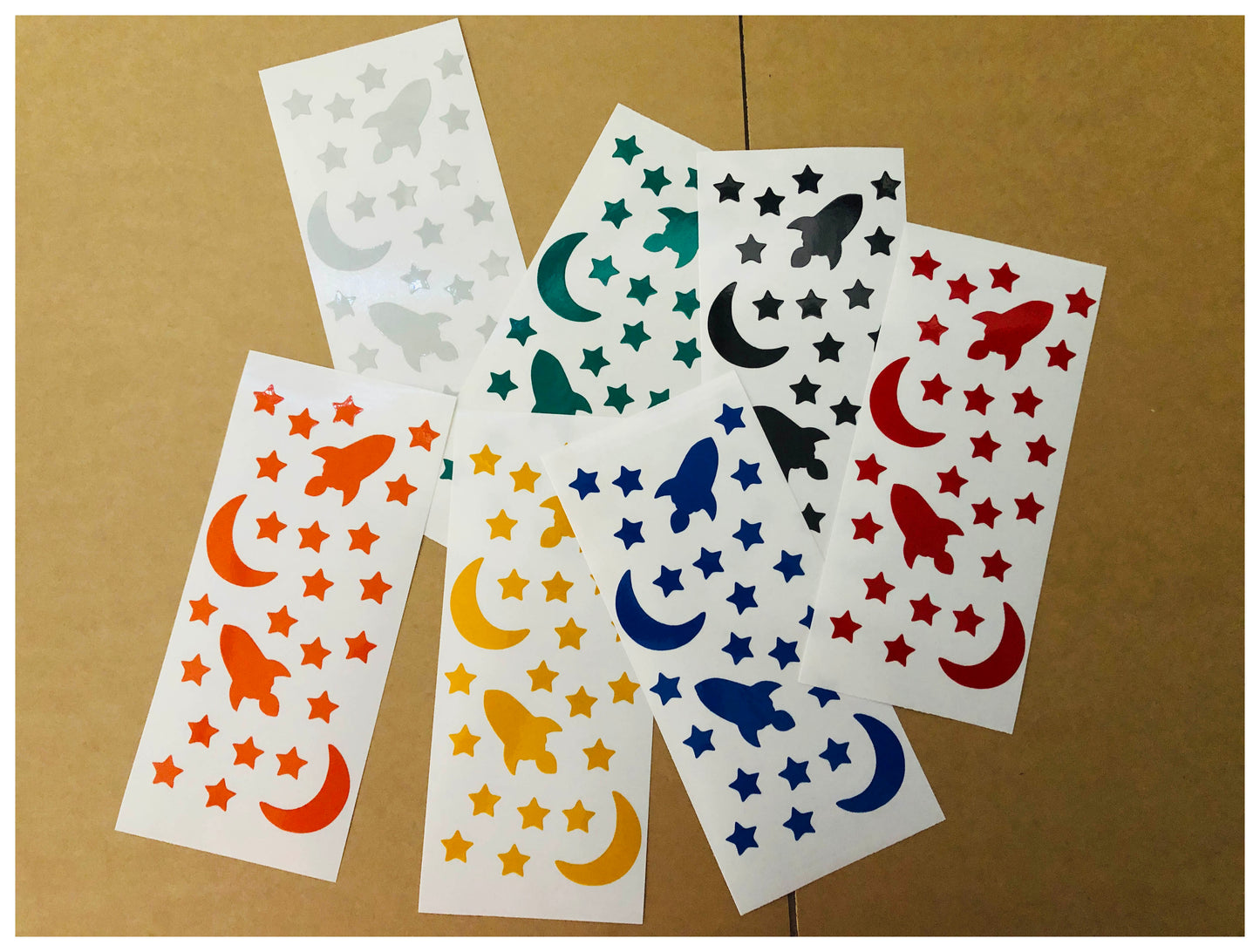 Valueviz Reflective Space Stickers
