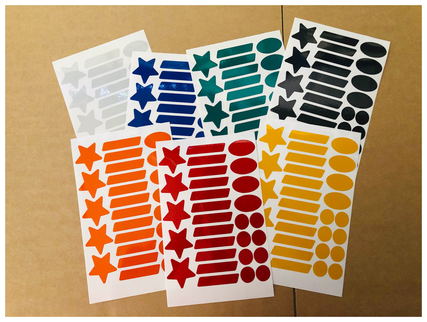 Valueviz Reflective Assortment Stickers