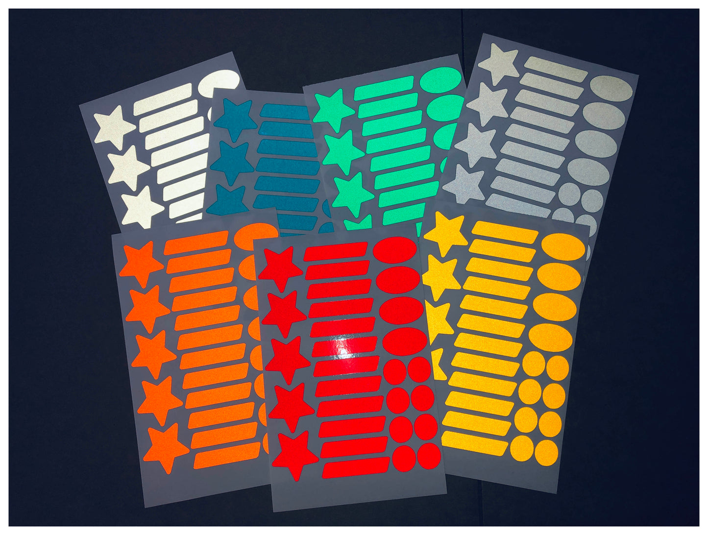 Valueviz Reflective Assortment Stickers