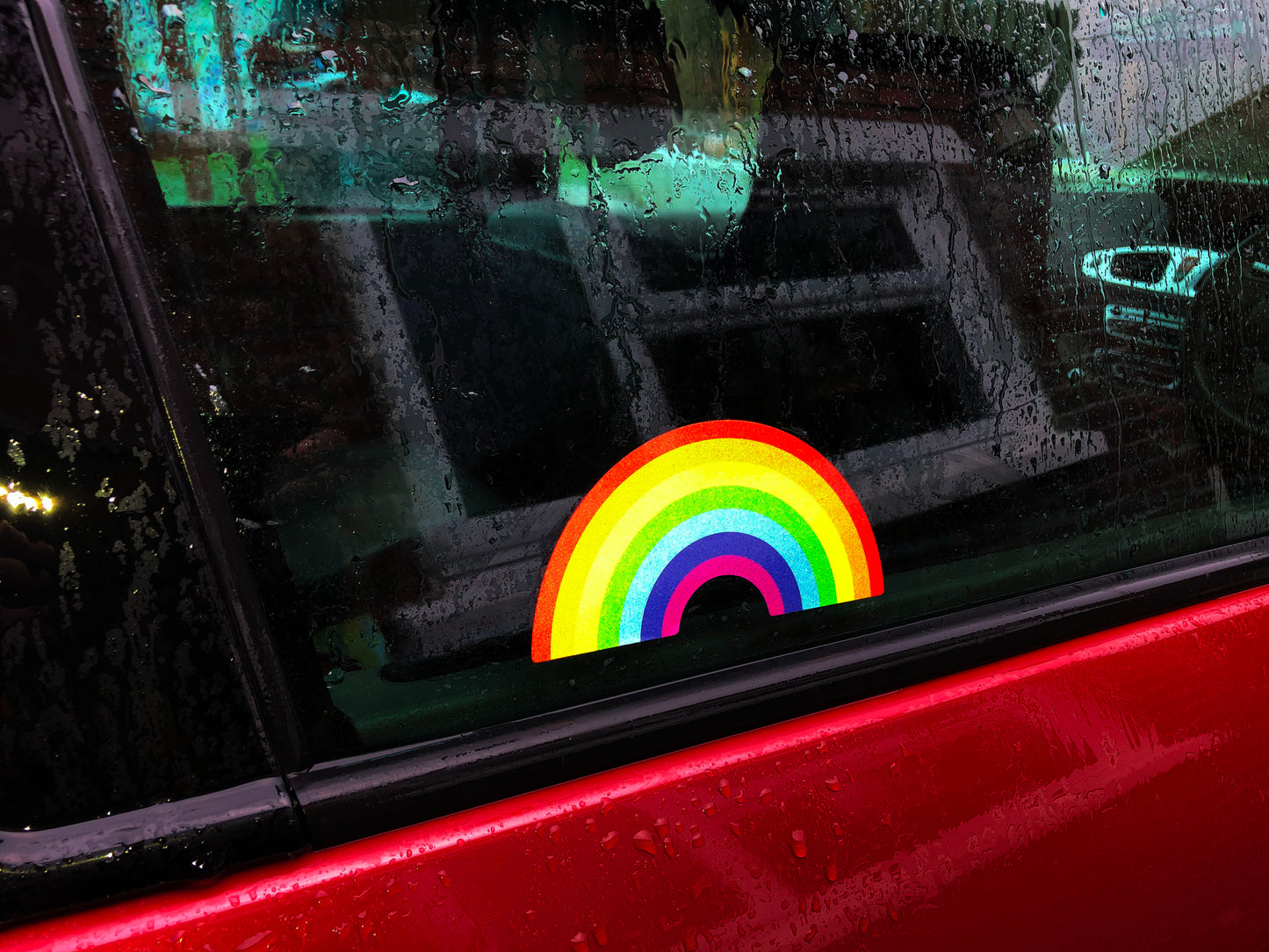 Reflective Rainbow Stickers