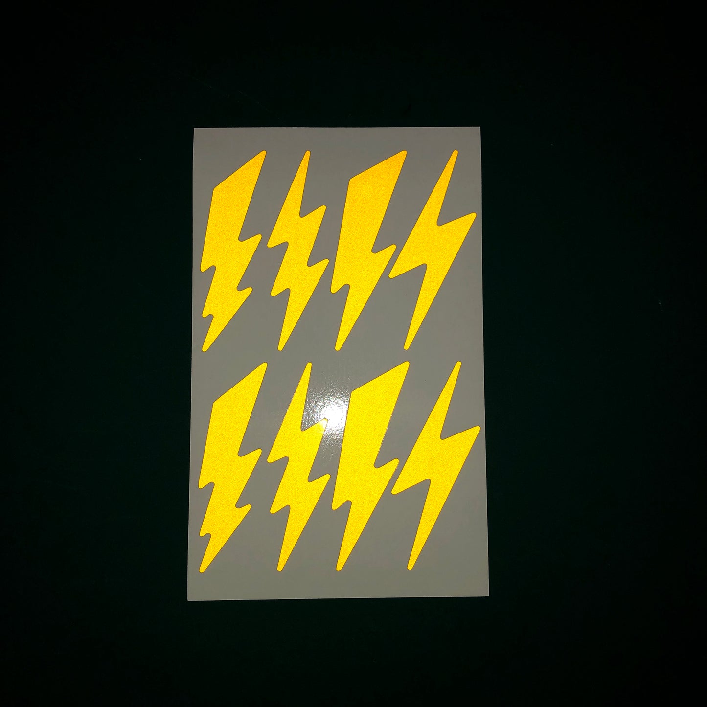 Valueviz Reflective Lightning Bolt (Large) Stickers