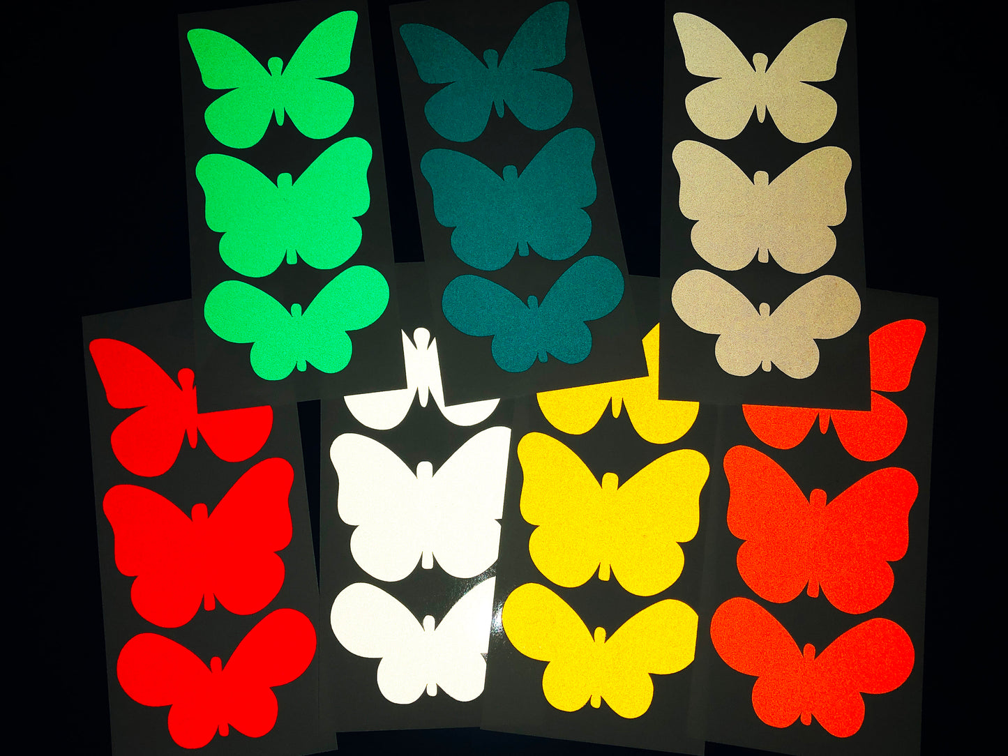 Valueviz Reflective Butterfly (LARGE) Stickers