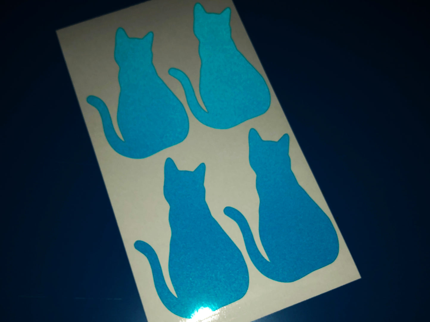Valueviz Reflective Cat (LARGE) Stickers