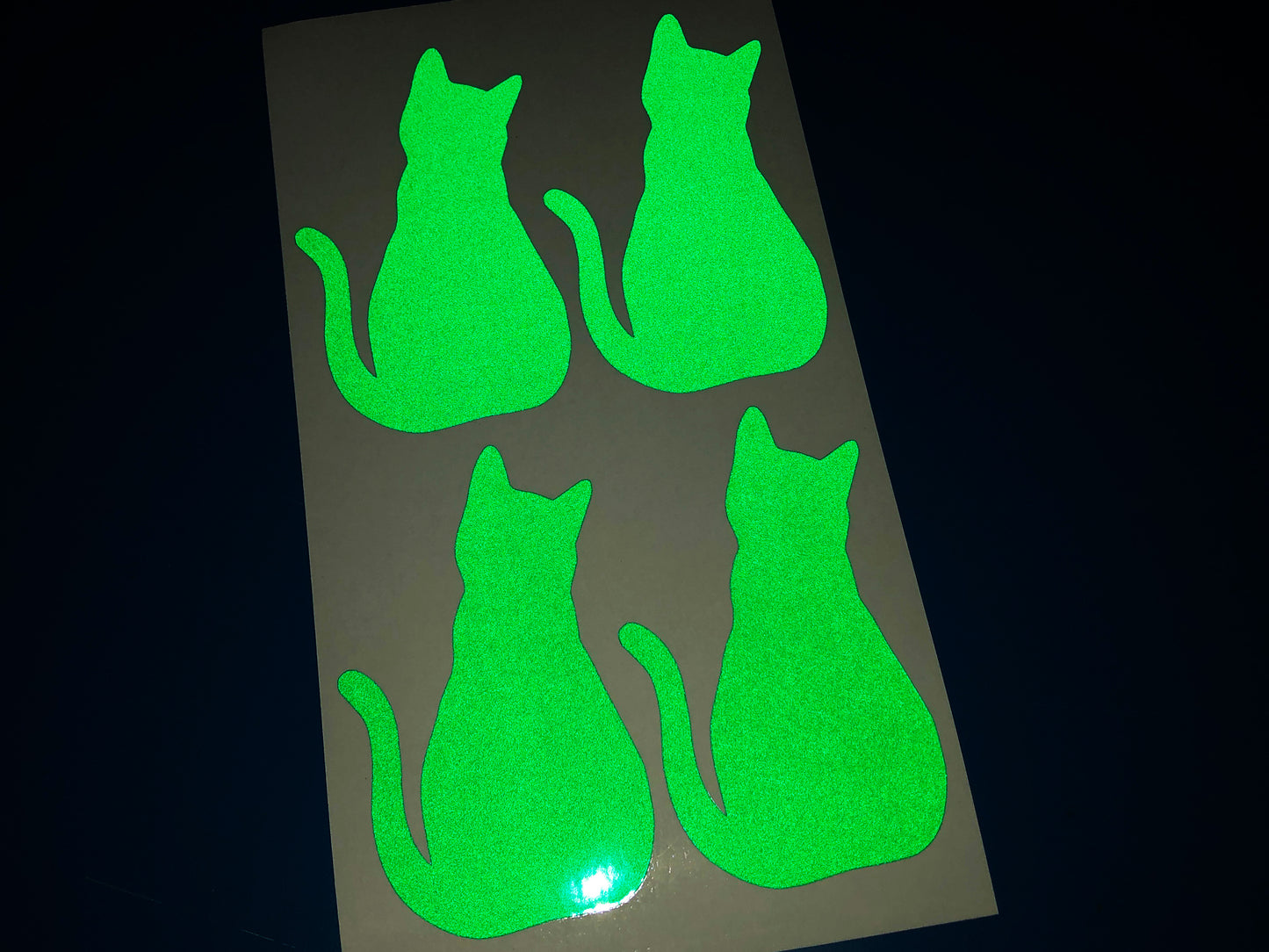 Valueviz Reflective Cat (LARGE) Stickers