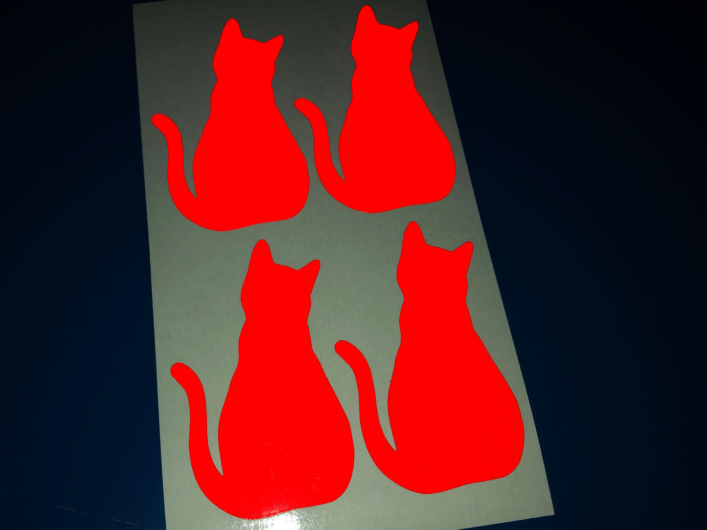 Valueviz Reflective Cat (LARGE) Stickers