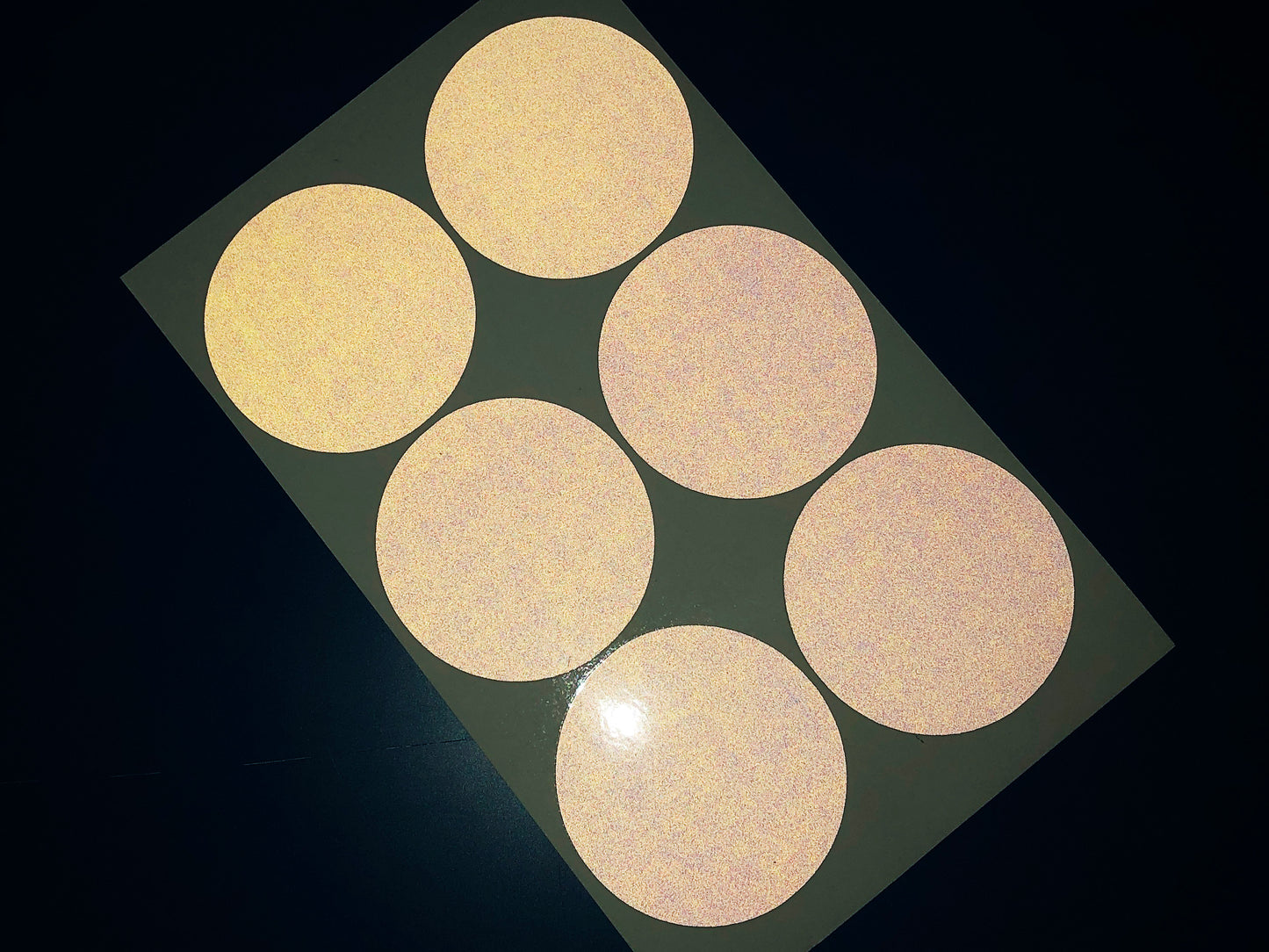 Valueviz Reflective Circle (LARGE) Stickers