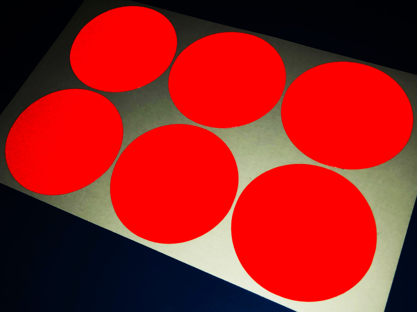 Valueviz Reflective Circle (LARGE) Stickers