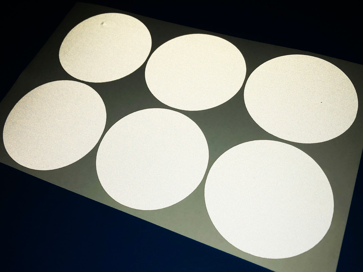 Valueviz Reflective Circle (LARGE) Stickers
