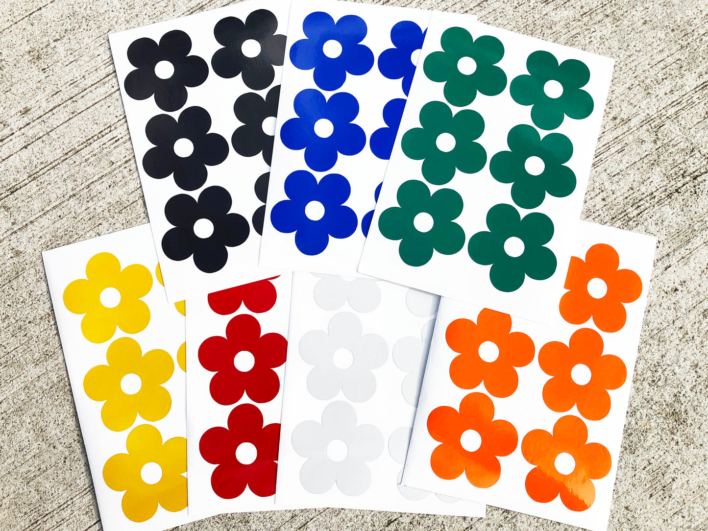 Valueviz Reflective Flower (LARGE) Stickers