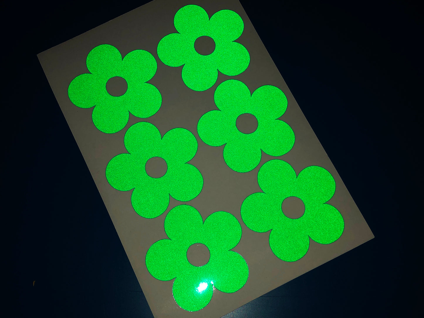 Valueviz Reflective Flower (LARGE) Stickers