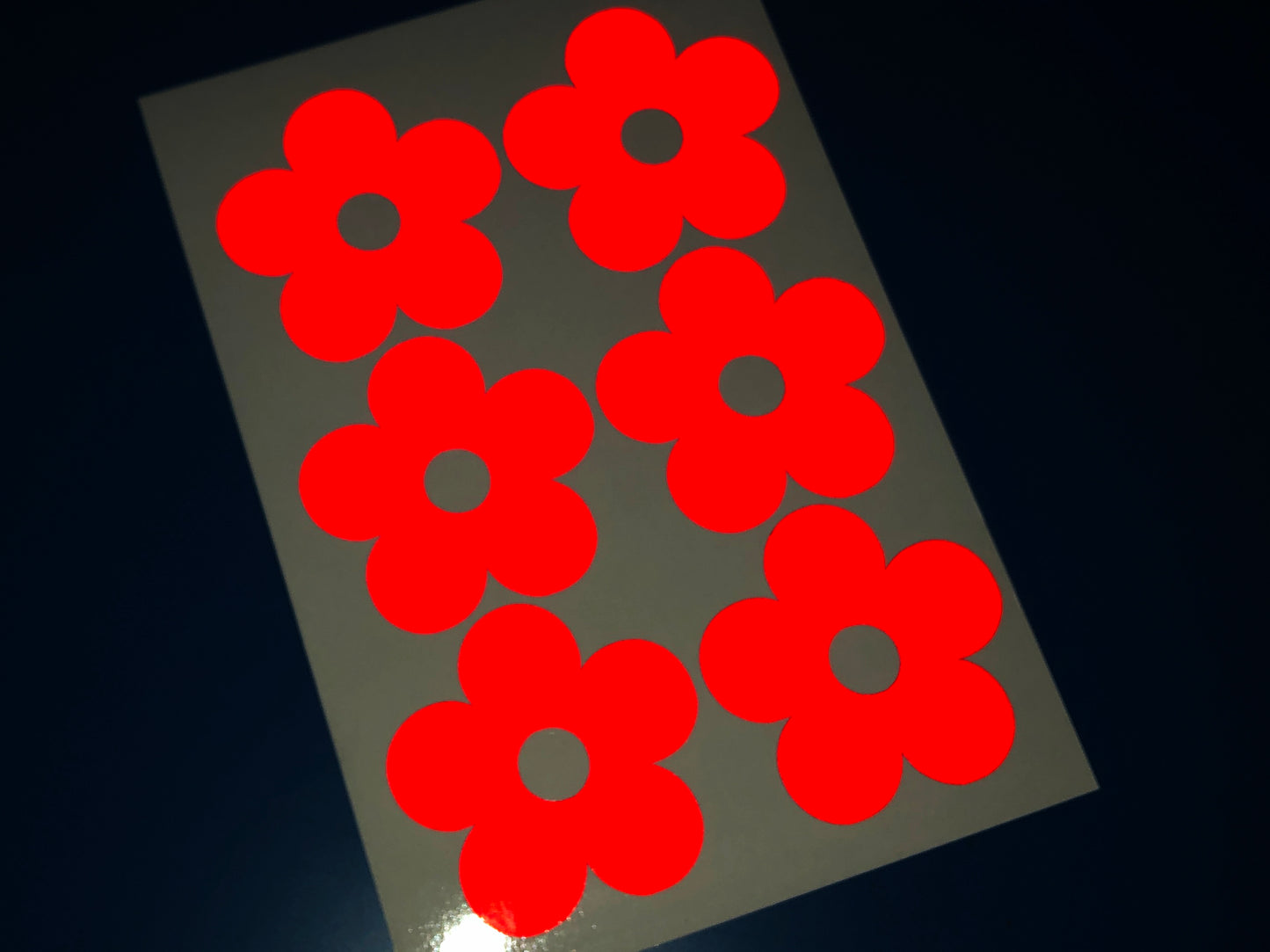 Valueviz Reflective Flower (LARGE) Stickers