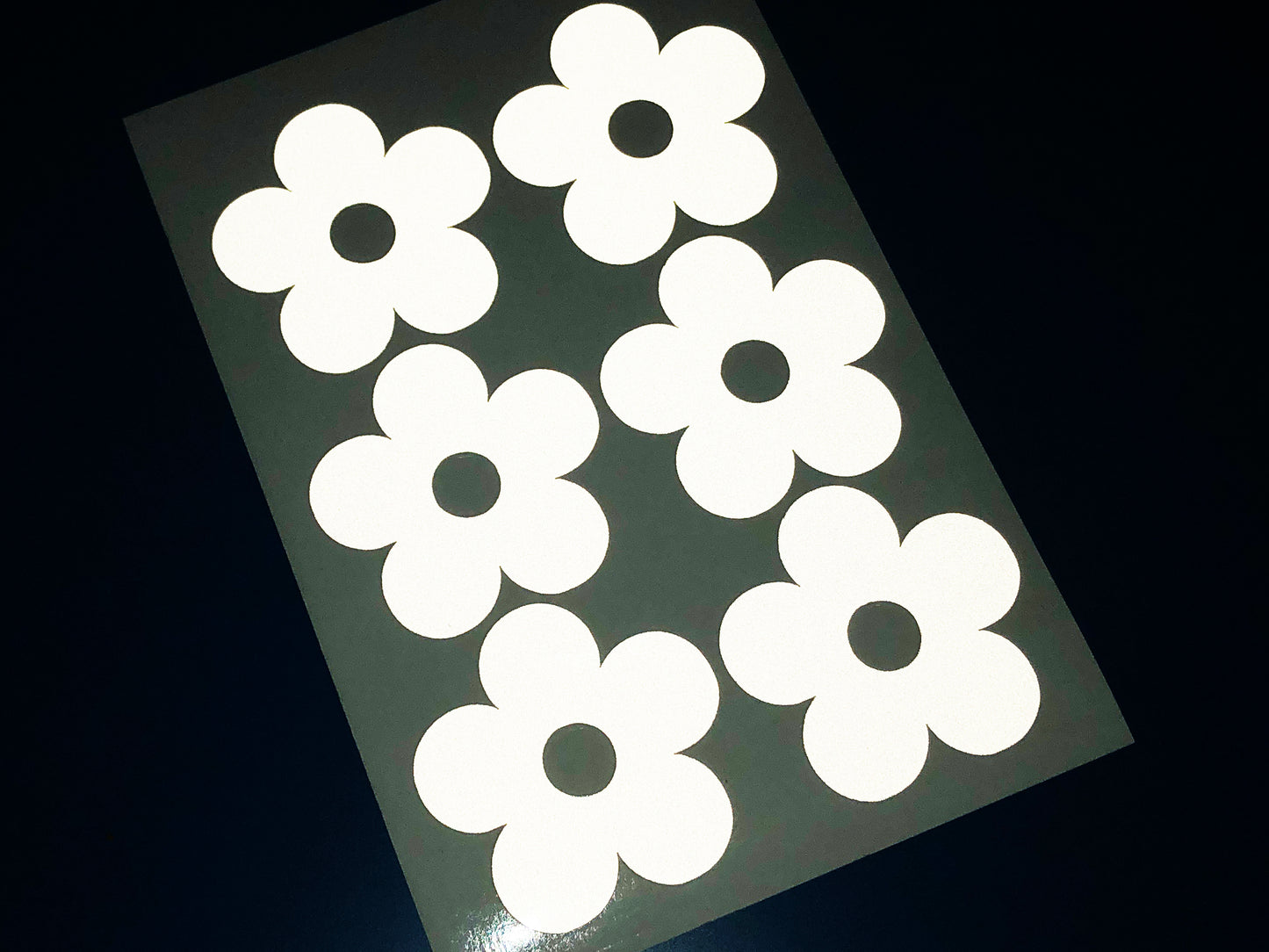 Valueviz Reflective Flower (LARGE) Stickers