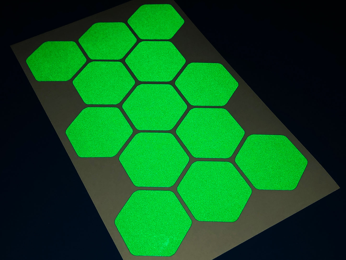 Valueviz Reflective Hexagon (LARGE) Stickers