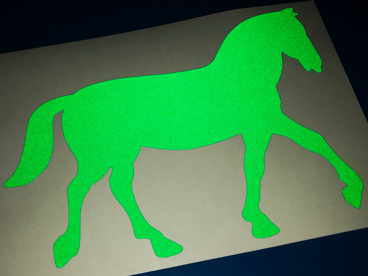 Valueviz Reflective Horse (LARGE) Stickers