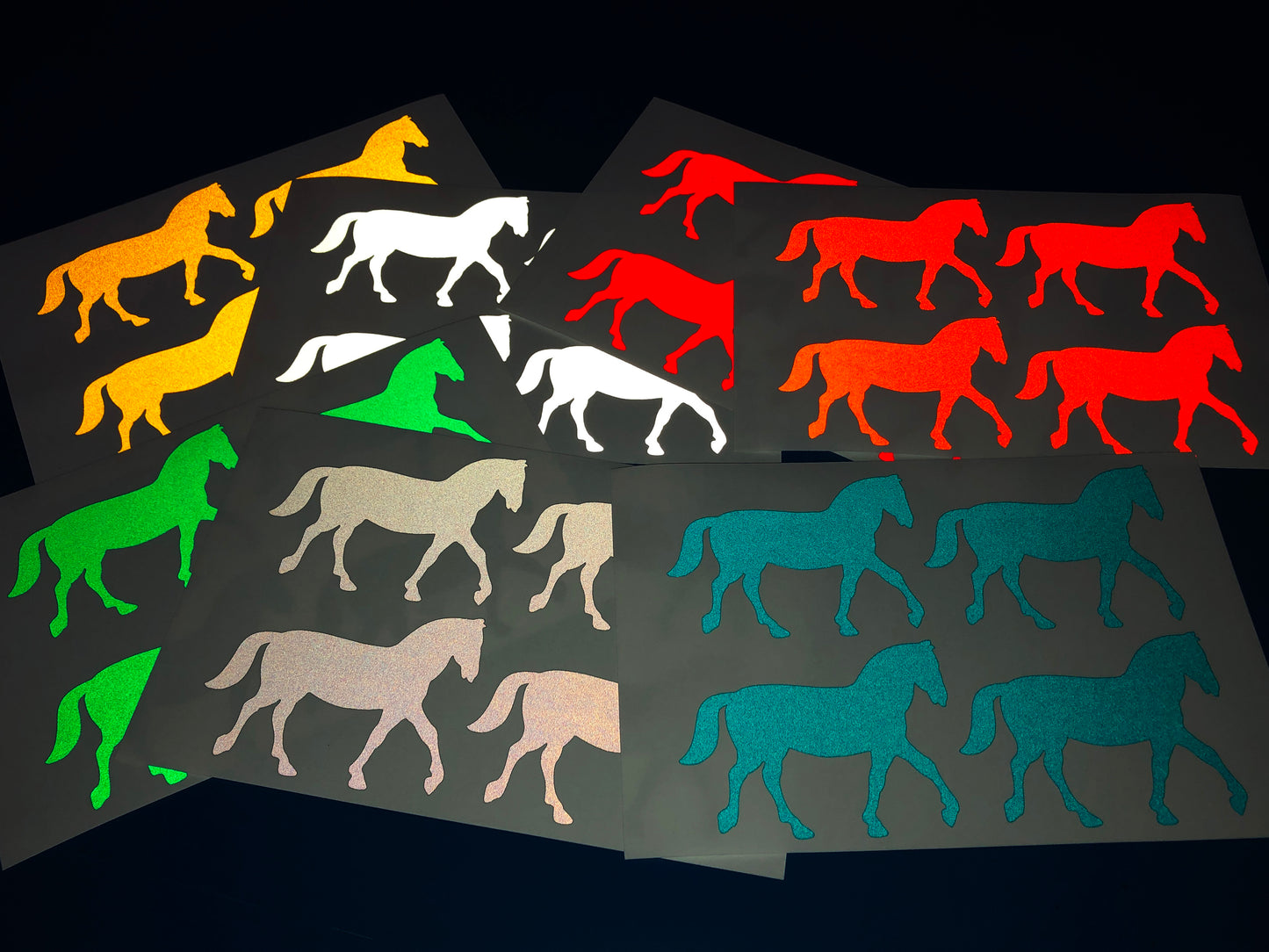 Valueviz Reflective Horse (MEDIUM) Stickers