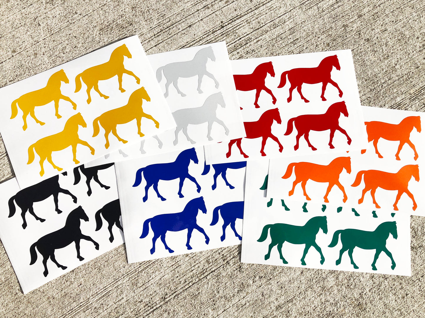 Valueviz Reflective Horse (MEDIUM) Stickers