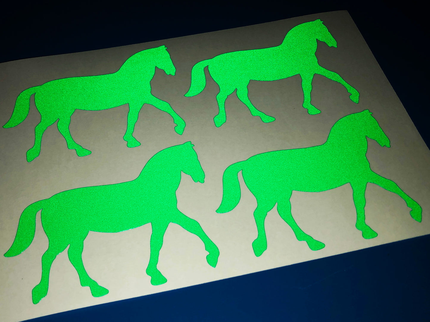 Valueviz Reflective Horse (MEDIUM) Stickers