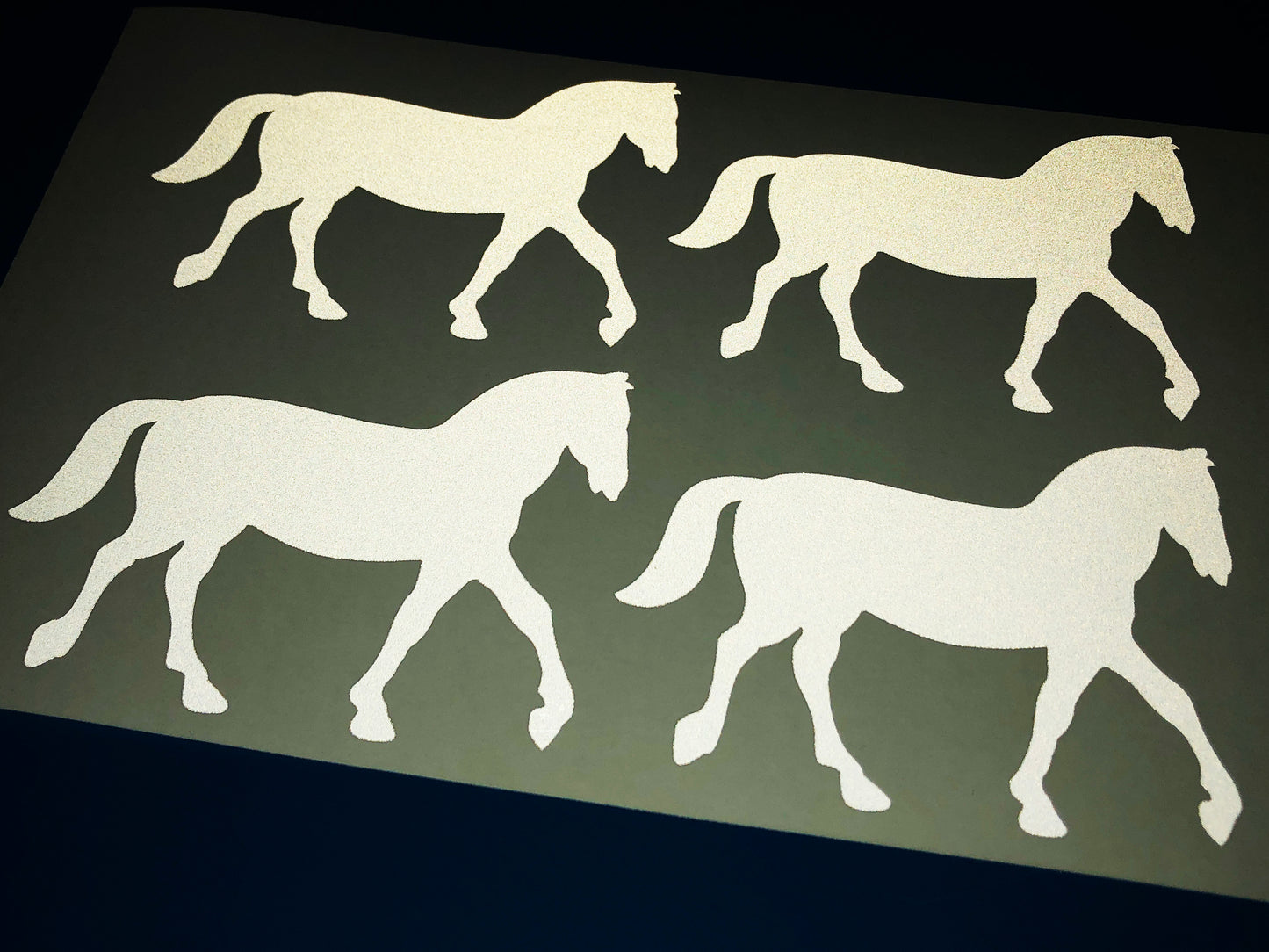 Valueviz Reflective Horse (MEDIUM) Stickers