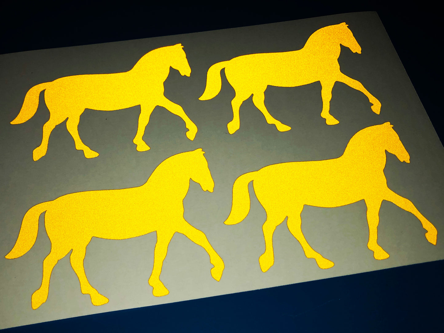 Valueviz Reflective Horse (MEDIUM) Stickers