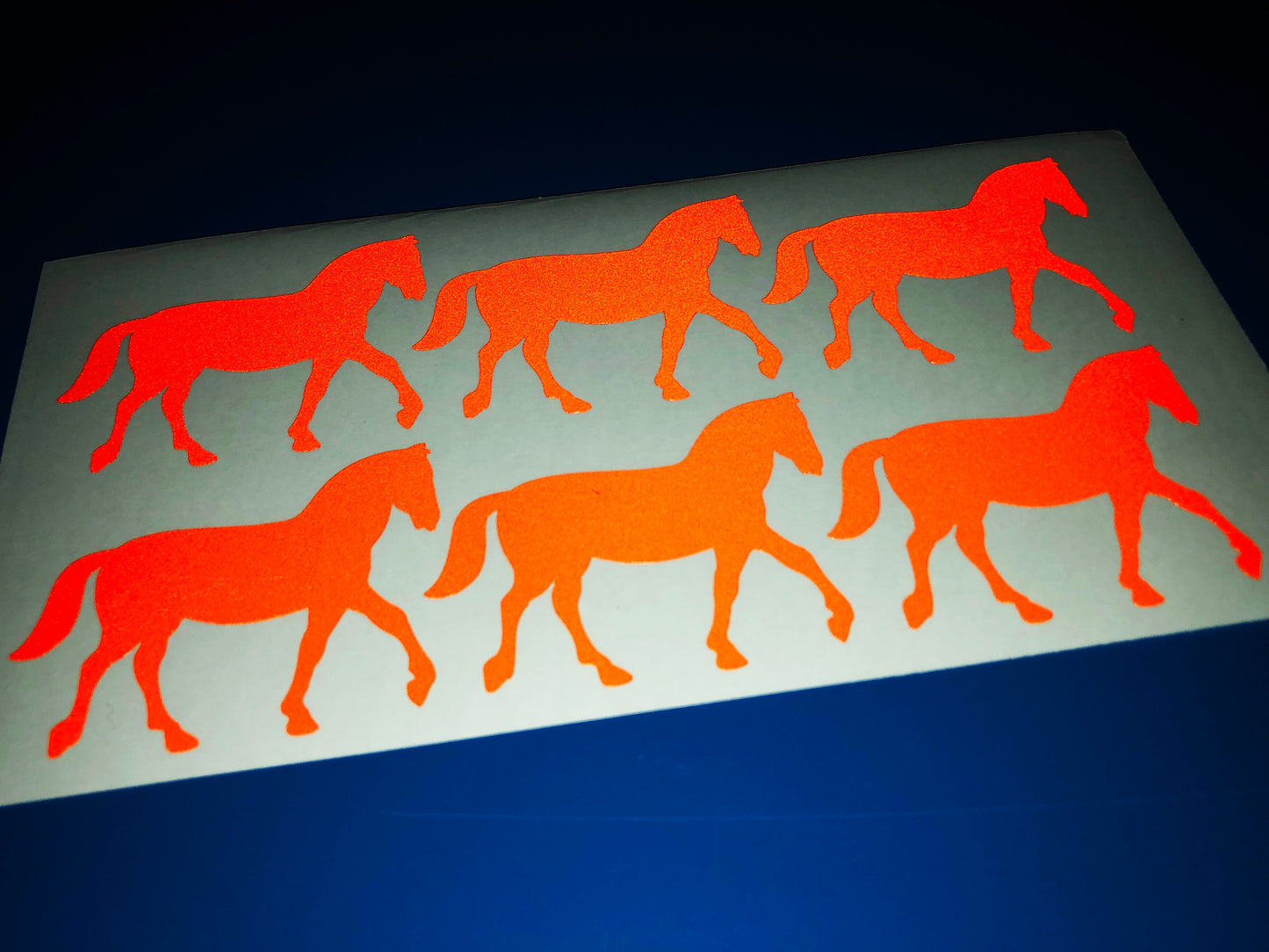 Valueviz Reflective Horse (SMALL) Stickers