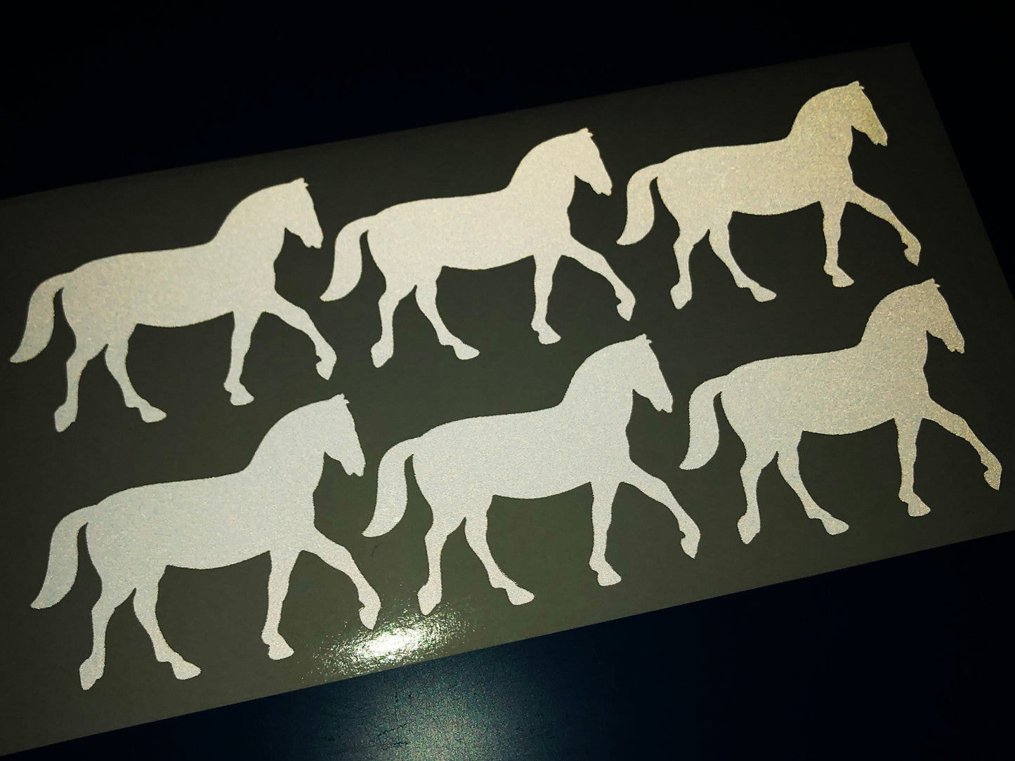 Valueviz Reflective Horse (SMALL) Stickers