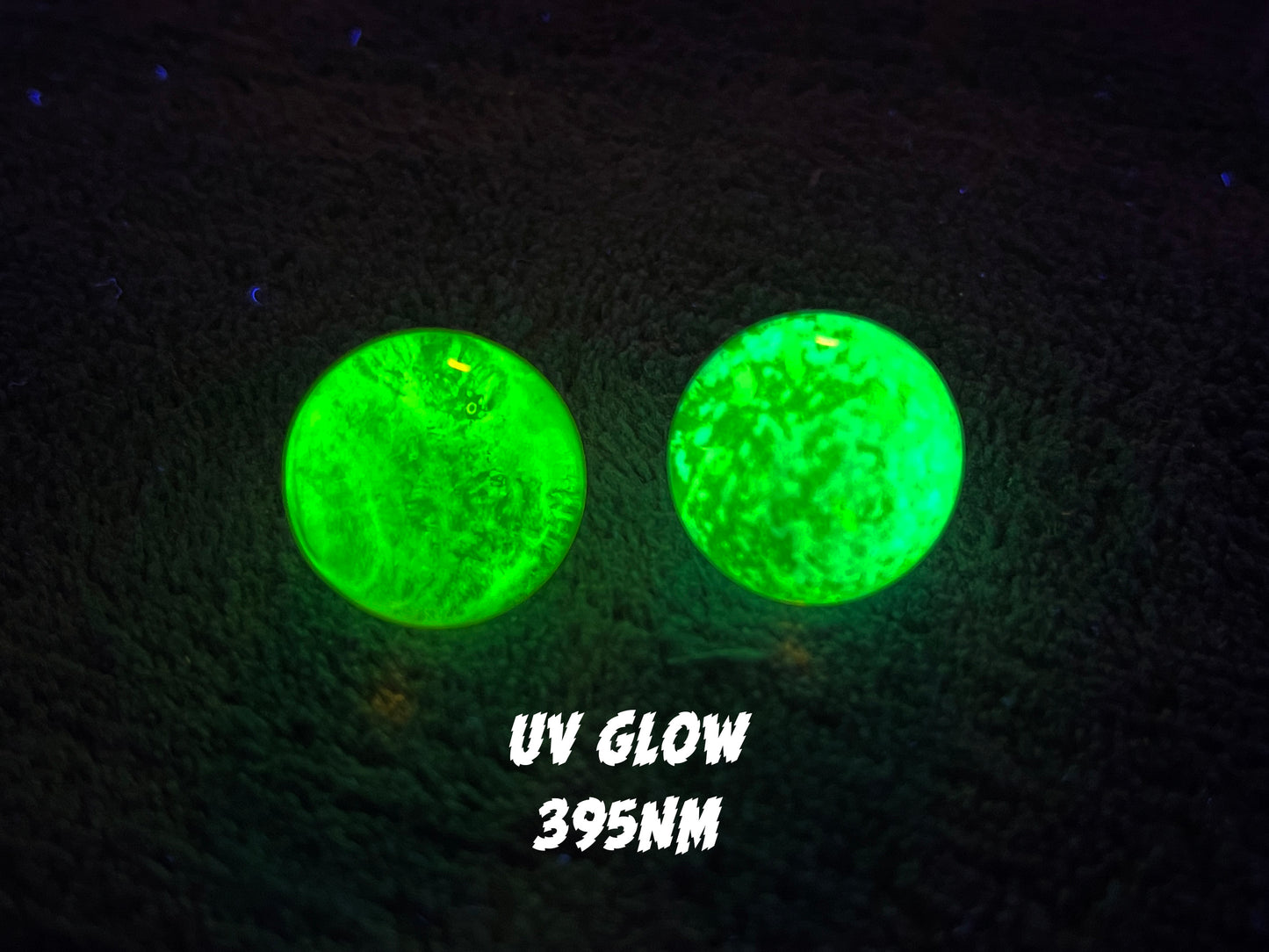 Uranium Glass 20mm Shooter Marble