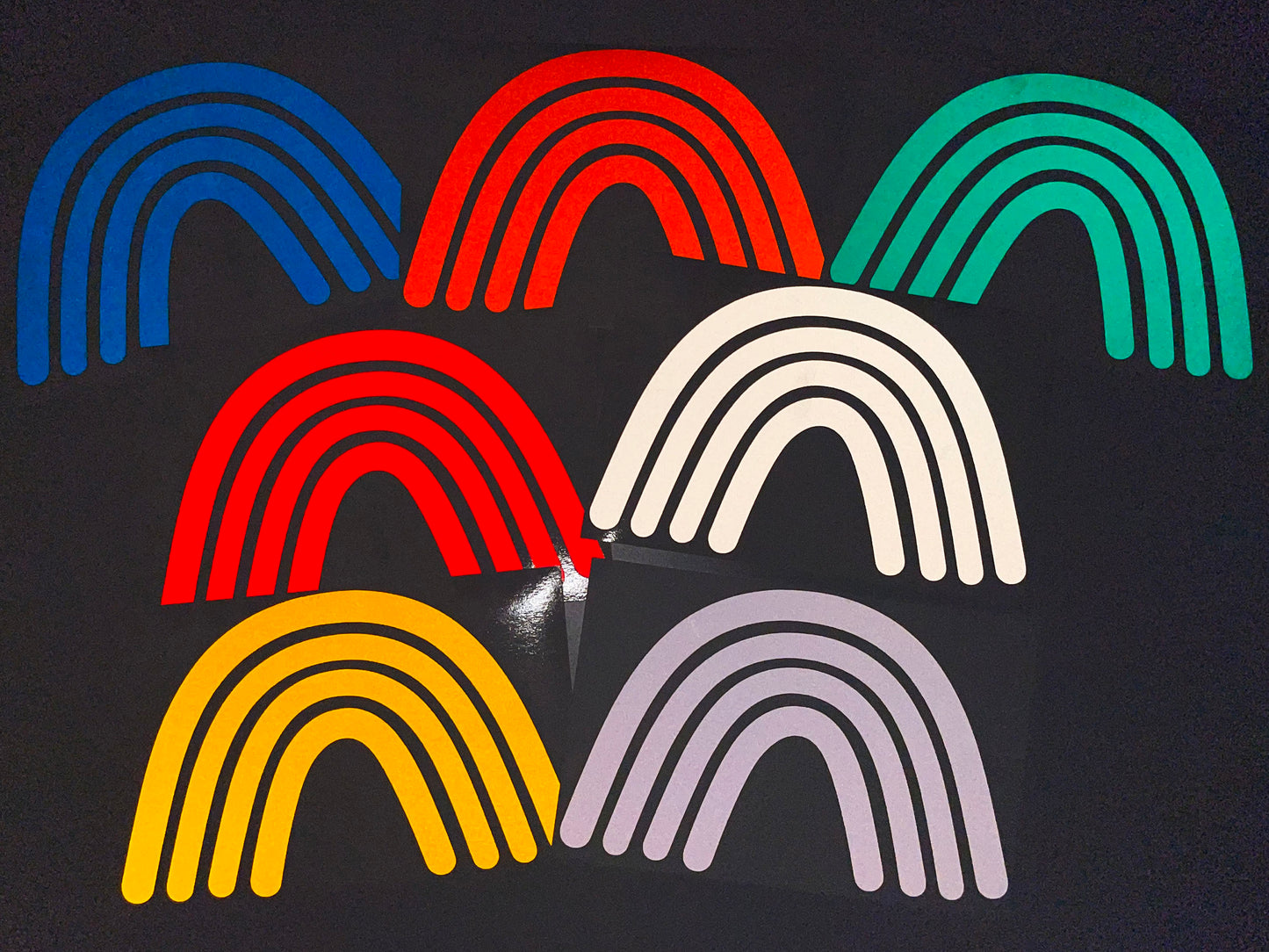 Valueviz Reflective Boho Rainbow (Extra Large) Stickers