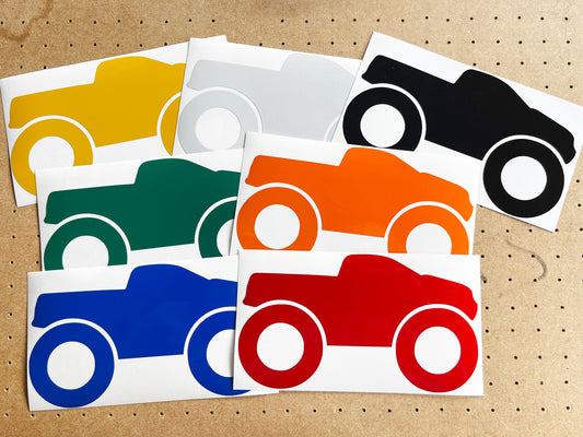 Valueviz Reflective Truck (Extra Large) Stickers