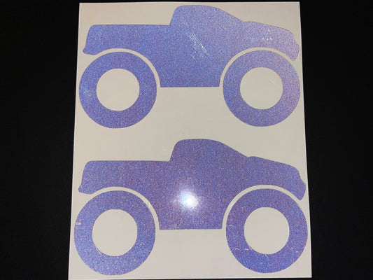 Valueviz Reflective Truck (Large) Stickers