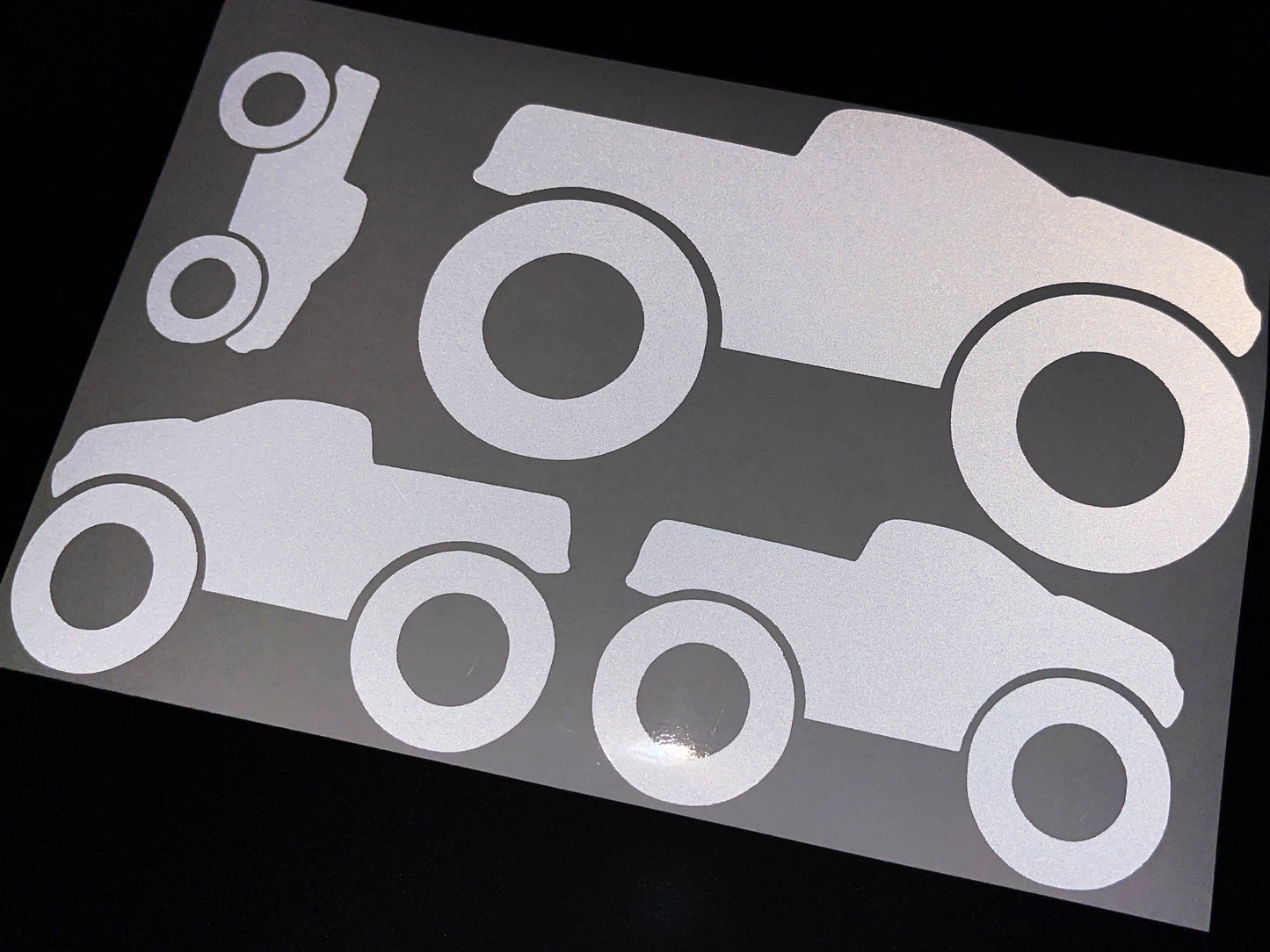 Valueviz Reflective Truck (Assorted) Stickers