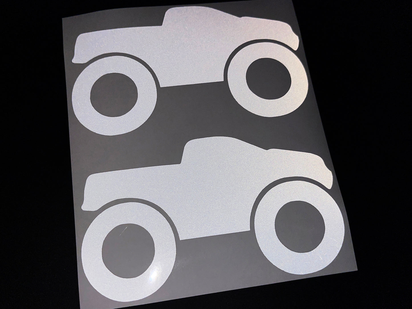 Valueviz Reflective Truck (Large) Stickers