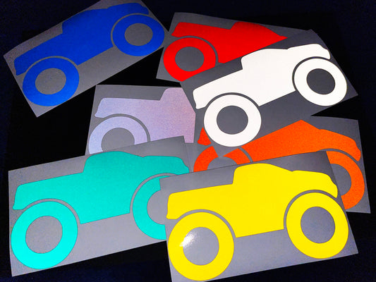 Valueviz Reflective Truck (Extra Large) Stickers