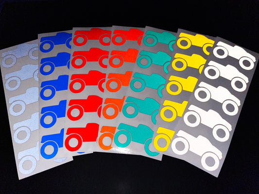 Valueviz Reflective Truck (Small) Stickers