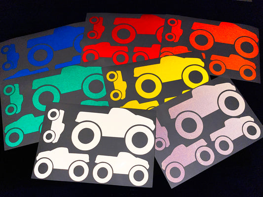 Valueviz Reflective Truck (Assorted) Stickers