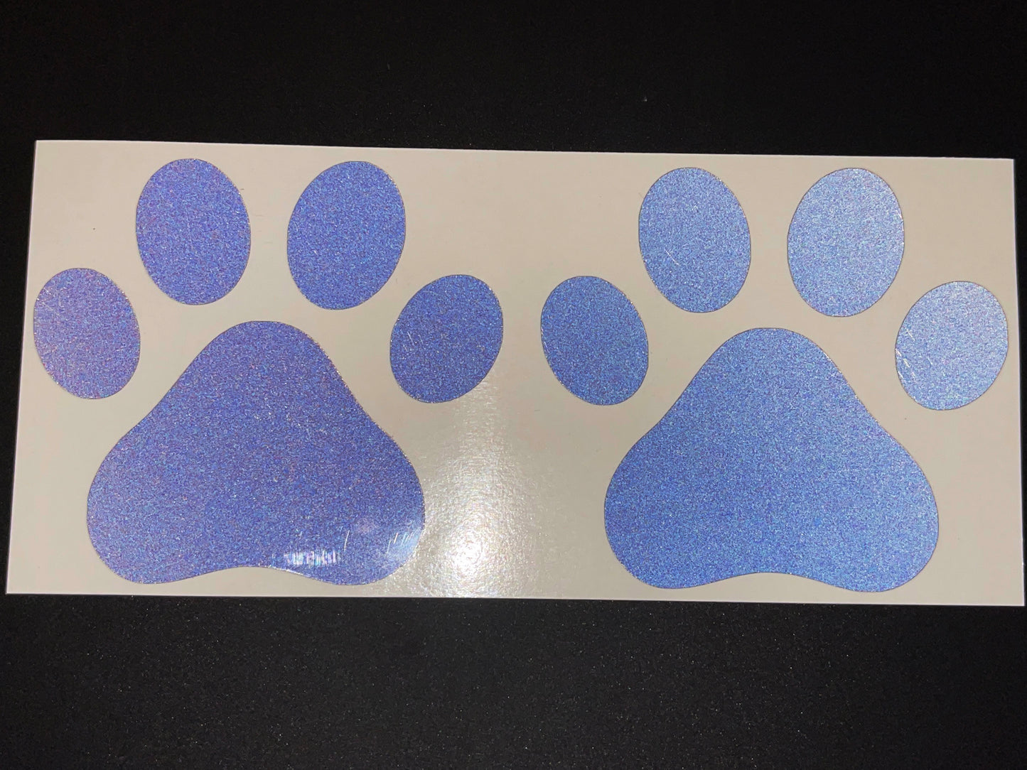 Valueviz Reflective Paw Print (Medium) Stickers