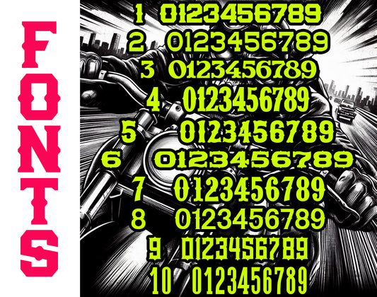 REFLECTIVE 14cm Vintage Cafe Racer Style Motorcycle Gas Fuel Tank Stickers