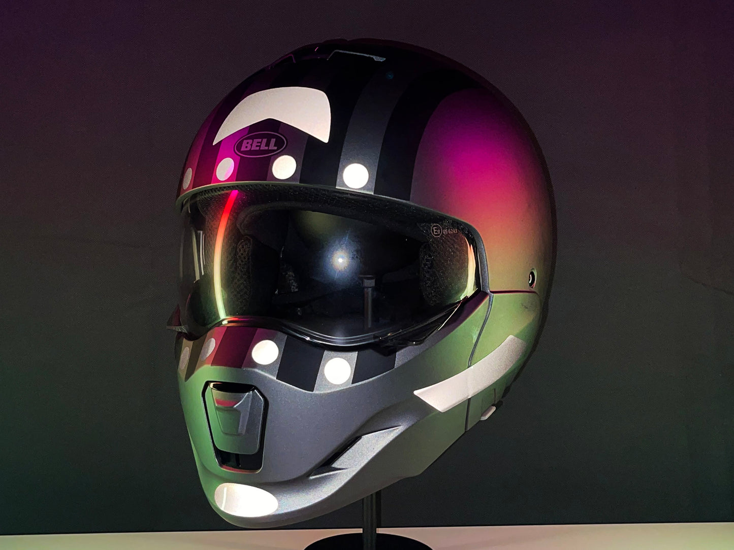 Valueviz Reflective Assorted Motorcycle Helmet Stickers (French Compliant)