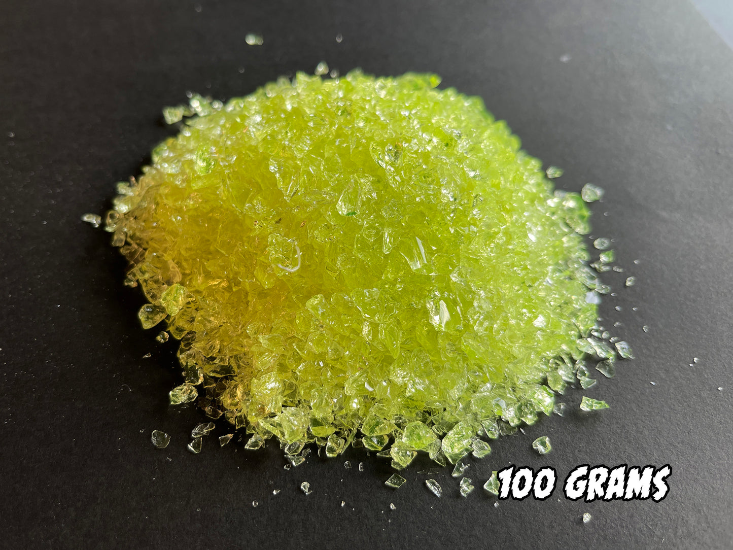 5mm Graded Crushed Uranium Glass