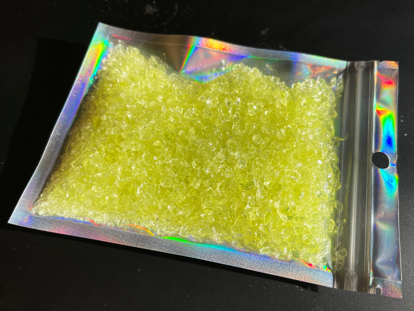 5mm Graded Crushed Uranium Glass
