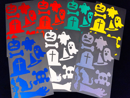 Valueviz Reflective Halloween MIX Stickers
