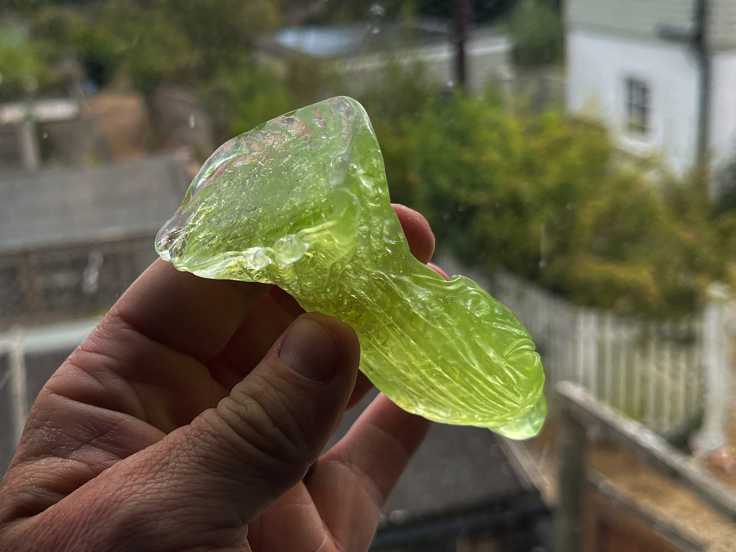 Uranium Glass Resin Grim Reaper (Uresinium)