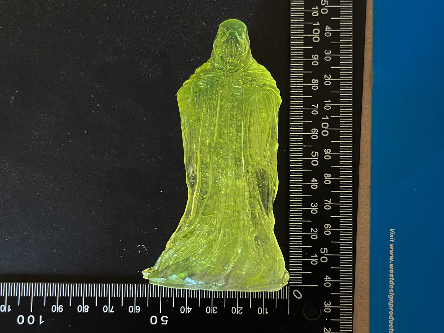 Uranium Glass Resin Grim Reaper (Uresinium)
