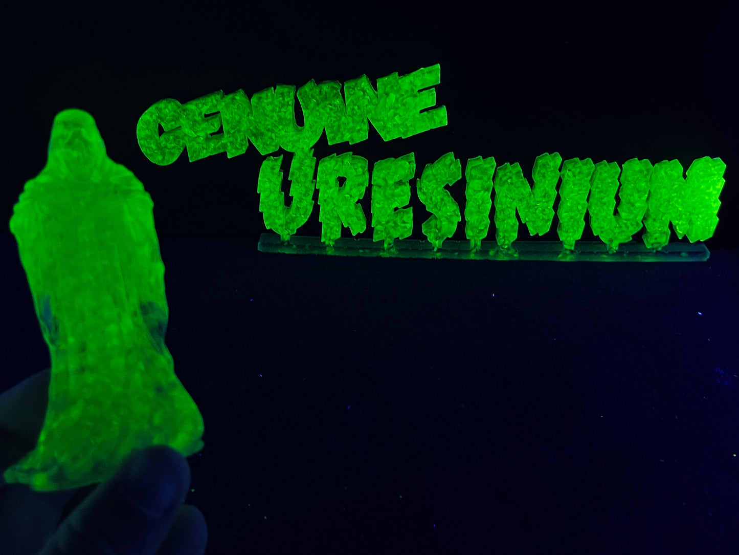 Uranium Glass Resin Grim Reaper (Uresinium)
