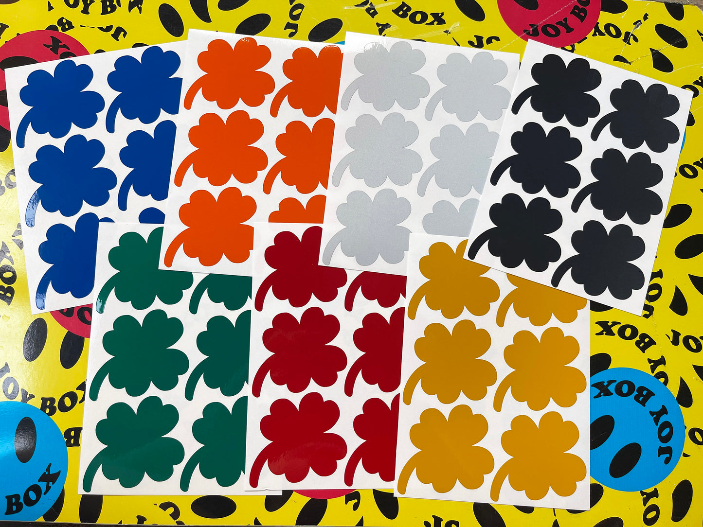 Valueviz Reflective Lucky Clover (Large) Stickers