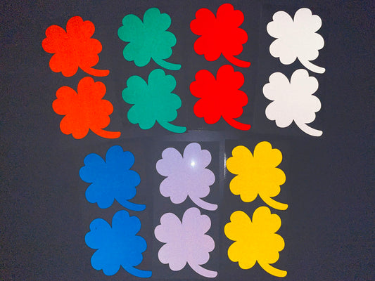 Valueviz Reflective Lucky Clover (Extra Large) Stickers