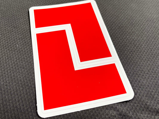 Veloviz Minimalist Learner L Plates For Motorcycles
